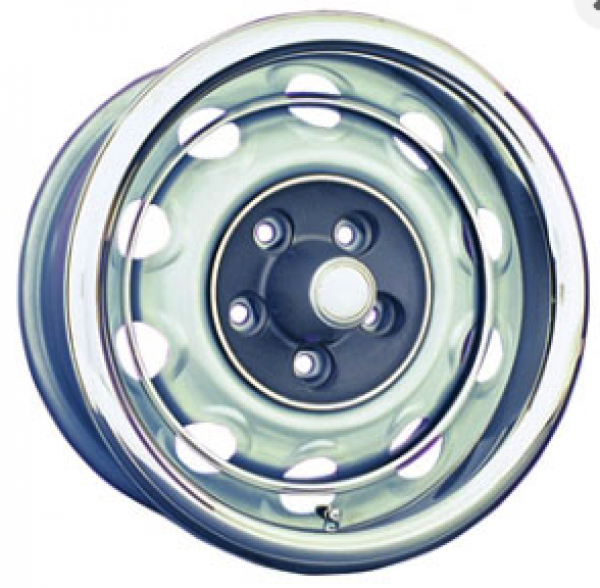 AMERICAN STEEL WHEEL MOPAR RALLYE Silber 7x15 , ET=0, BS=4.25, 5x114.3